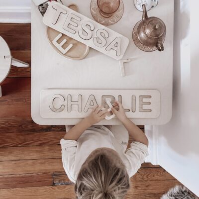 Special Gift Idea: Children’s Name Puzzle