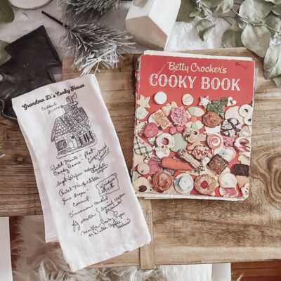 A Special Gift Idea: Custom Printed Recipe Tea Towel