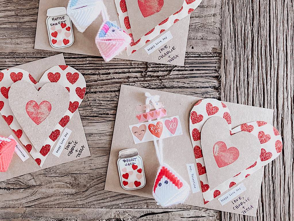 Handmade Valentine Cards for Kids